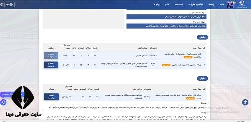 تمدید پروانه نظام مهندسی سپاک
